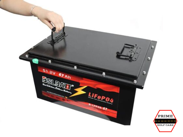 golf cart lithium battery, 48 volt 67ah bslbatt lithium battery